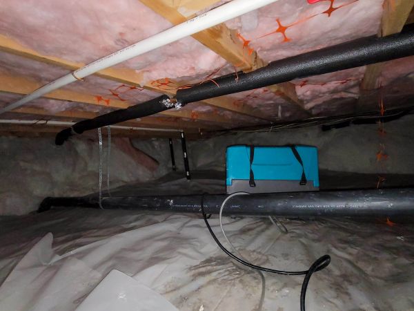 Crawl Space Water Remediation in Dacula