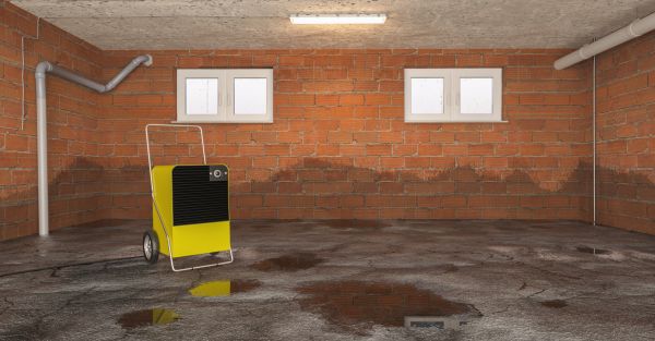 Basement Water Remediation in Dacula