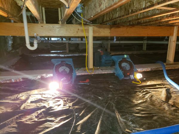 Crawlspace Water Removal in Dacula