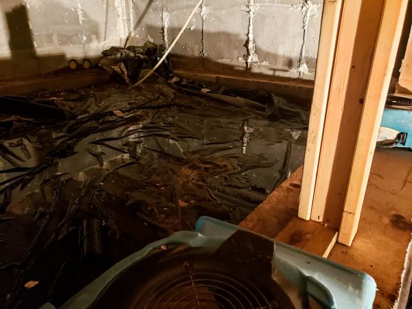 Crawlspace Water Cleanup in Dacula
