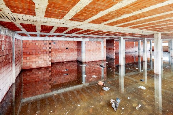 Basement Flood Remediation in Dacula